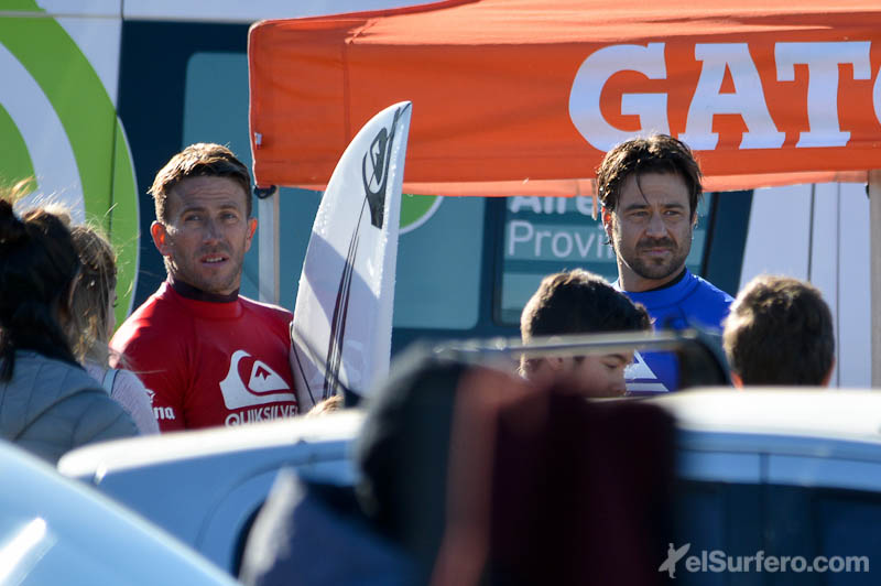 Maxi Siri y Lucas Santamaria - Quiksilver Open La Paloma - Foto: Brian Bjerrum