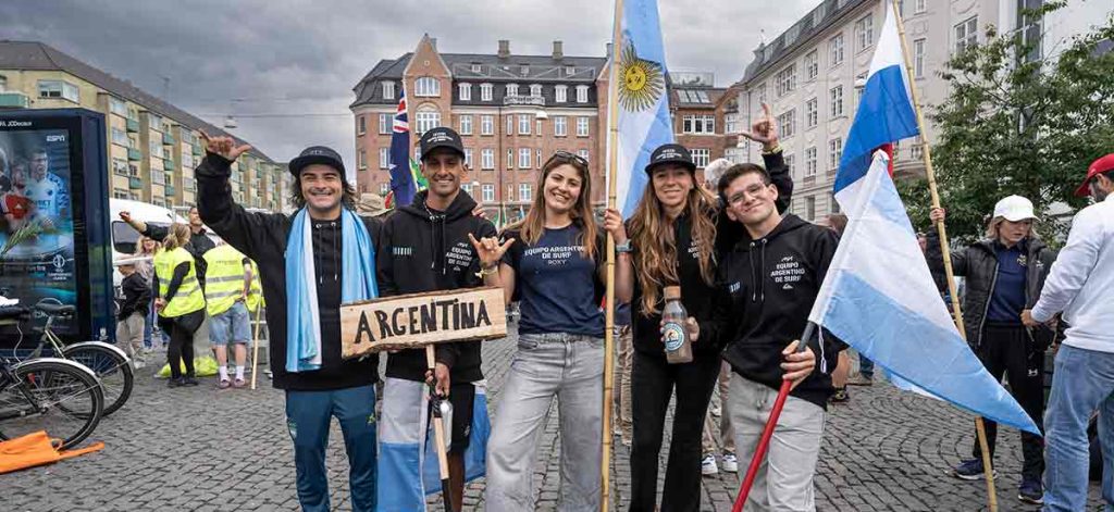 Fabrizio Rondinara, Matias Casco, Santino Basaldella. Alma Coletta Spada y Daniela Spais - Foto: Sean Evans