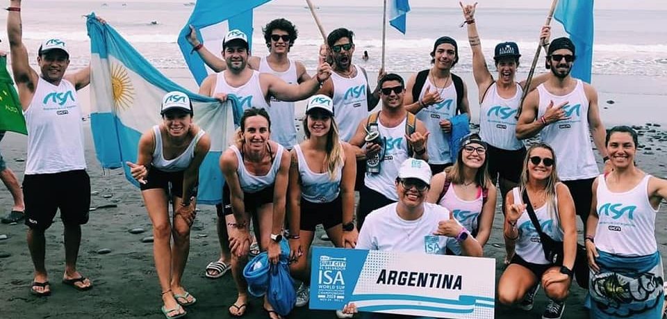 TEAM ARGENTINO DE SUP 2019 - FOTO: ASA SURF