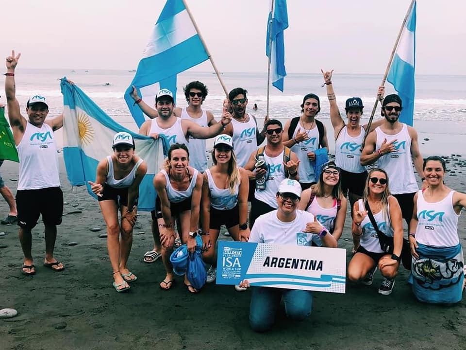 TEAM ARGENTINO DE SUP 2019 - FOTO: ASA SURF