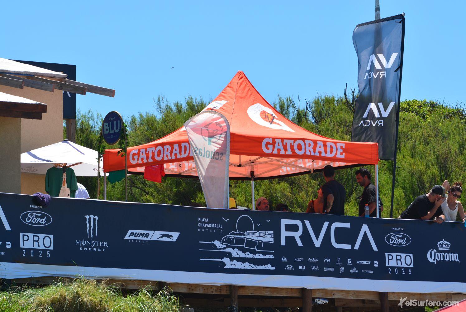 Gatorade presente en el RVCA Open Pro 2025 - Foto: Brian Bjerrum