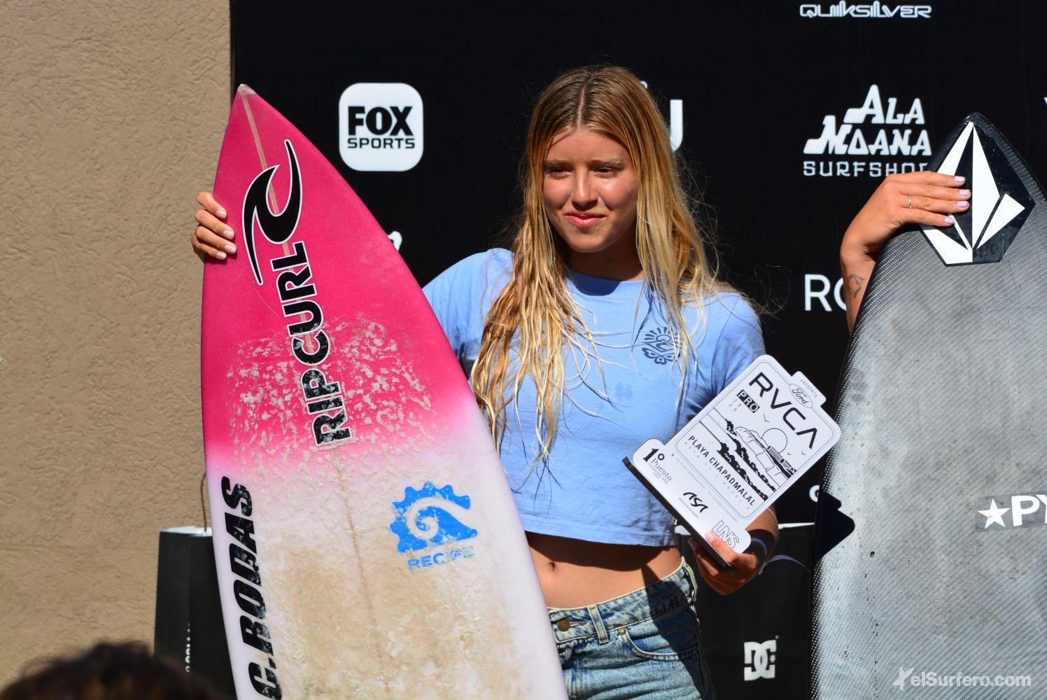 Victoria Munoz Larreta campeona del RVCA Open Pro 2025 - Foto: Brian Bjerrum